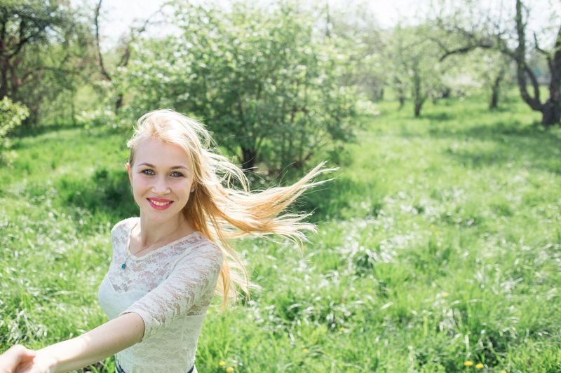 Dancing in spring