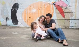 Candy Beers-Kim and family. Photo by Meghan McSweeney Photography.