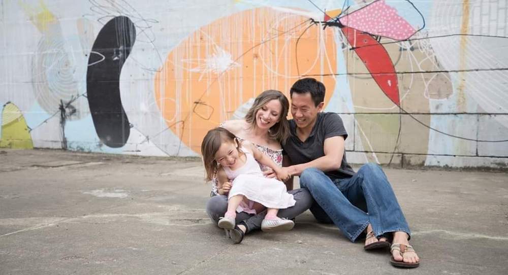 Candy Beers-Kim and family. Photo by Meghan McSweeney Photography.