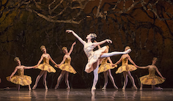 Xiao Nan Yu with artists of the Ballet in 'The Sleeping Beauty'. Photo by Aleksandar Antonijevic.