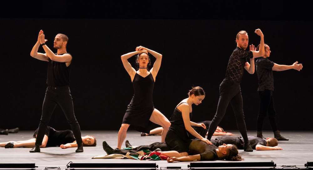 Batsheva Dance Company was presented by the Celebrity Series of Boston at the Boch Center Shubert Theatre. Photo by Robert Torres.
