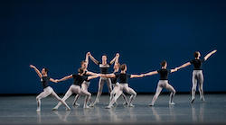 New York City Ballet in George Balanchine's 'Kammermusik No. 2'. Photo by Paul Kolnik.