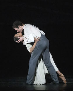 ABT's Misty Copeland and Cory Stearns in 'Jane Eyre'. Photo by Gene Schiavone.