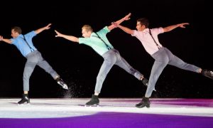 IDI's Joel Dear, Adam Kaplan and Mauro Bruni in Benoit Richaud's 'Take 5'. Photo by 208 Images and Media.