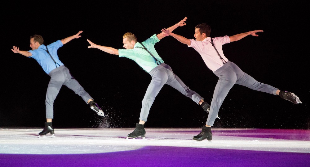 IDI's Joel Dear, Adam Kaplan and Mauro Bruni in Benoit Richaud's 'Take 5'. Photo by 208 Images and Media.