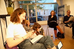 Performance Philosophy Reading Group. Photo by Kathryn Butler.