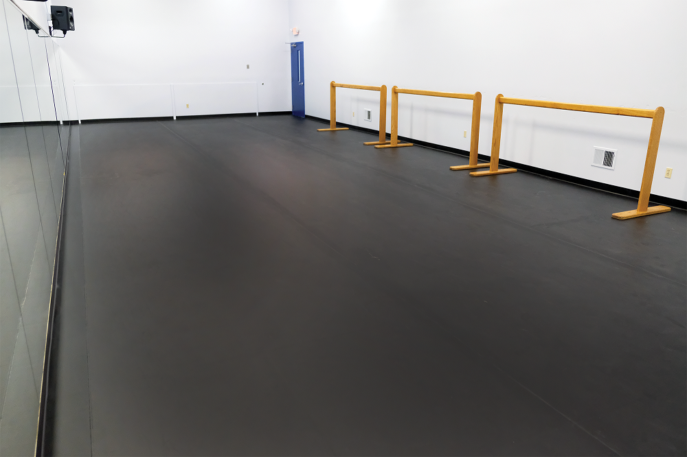 University of Delaware's StageStep dance flooring