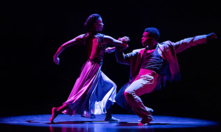 AAADTs Jacqueline Green and Solomon Dumas in Ronald K. Brown's 'The Call'. Photo by Paul Kolnik.