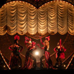 Jacqueline B. Arnold, Robyn Hurder, Holly James and Jeigh Madjus in 'Moulin Rouge! The Musical'. Photo by Matthew Murphy.