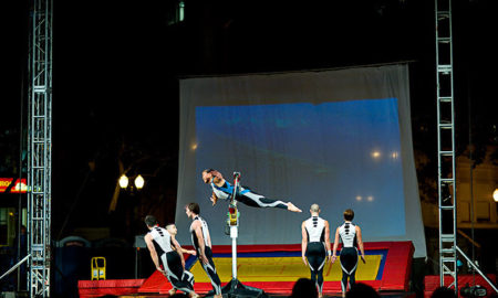 STREB Extreme Action Company. Photo by Andy Batt.