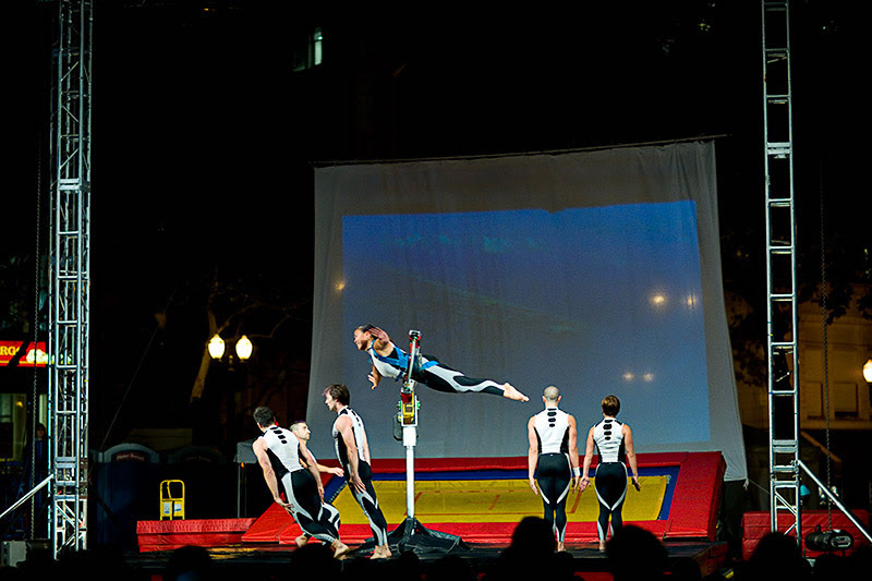 STREB Extreme Action Company. Photo by Andy Batt.