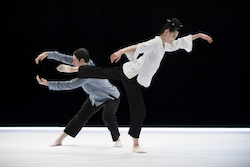 Cristian Laverde-Koenig and Megumi Eda. Photo by Julieta Cervantes.