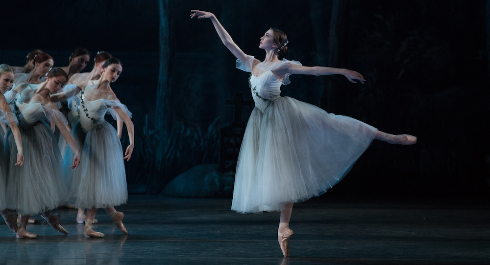 Addie Tapp and Boston Ballet in 'Giselle'. Photo by Rosalie O'Connor, courtesy of Boston Ballet.