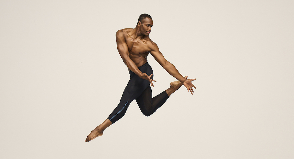 Alvin Ailey American Dance Theater's Jamar Roberts. Photo by Andrew Eccles.