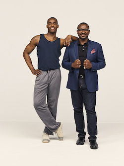 Alvin Ailey American Dance Theater Artistic Director Robert Battle and Jamar Roberts. Photo by Andrew Eccles.