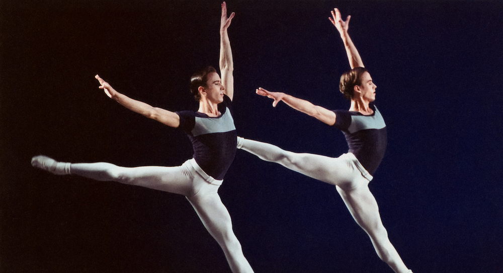 Kurt and Kyle Froman in George Balanchine's 'Kammermusik No. 2'. Photo by Paul Kolnik.