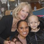 Susan Rizzo Vincent and Misty Copeland with a patient. Photo courtesy of Rizzo Vincent.