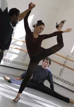 Ursula Verduzco in rehearsal. Photo by Daniel Olguin.