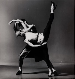 Karole Armitage and Joseph Lennon in Armitage's 'The Watteau Duets'. Photo by Lois Greenfield.