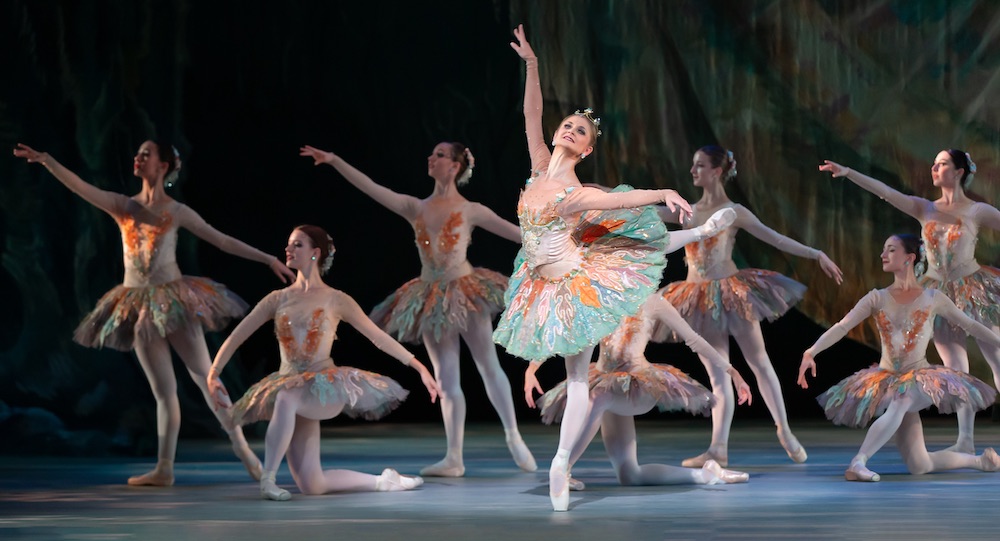 Chandra Kuykendall and artists of Colorado Ballet in 'Don Quixote'. Photo by Mike Watson.