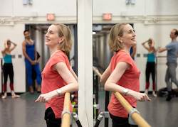 NYCB Associate Artistic Director Wendy Whelan teaching class. Photo by Erin Baiano.