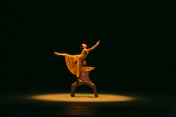 Alvin Ailey American Dance Theater's Linda Celeste Sims and Glenn Allen Sims in Alvin Ailey's 'Revelations'. Photo by Whitney Browne.