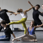 Tiler Peck's 'Thousandth Orange' in rehearsal in New York City, spring 2019, in advance of its world premiere at the 2019 Festival. Photo by Erin Baiano.