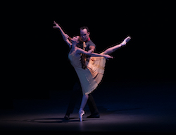 Lauren Lovette and Tyler Angle in Christopher Wheeldon's 'Carousel (A Dance)'. Photo by Rosalie O'Connor.