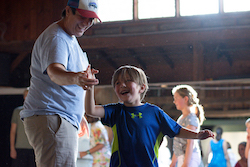 Families Dance Together. Photo by Grace Kathryn Landefeld.