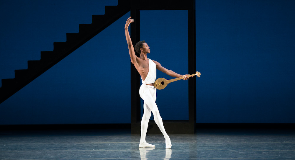 Calvin Royal III in Apollo. © The George Balanchine Trust. Photo by Rosalie O’Connor.