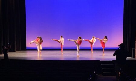 Nai-Ni Chen Dance Company in 'Leaning into the Unknown' program. Photo courtesy of Ramapo College.