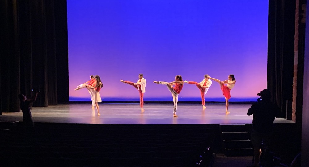 Nai-Ni Chen Dance Company in 'Leaning into the Unknown' program. Photo courtesy of Ramapo College.