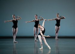 Teresa Reichlen and New York City Ballet in George Balanchine's 'Episodes'. Photo by Erin Baiano.