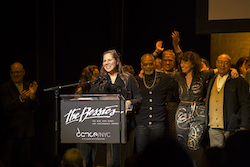 Barbara Bryan and others. Movement Research is the 2015 Bessie Recipient 
for Service to the Field of Dance. 
Photo by Yi-Chun Wu.