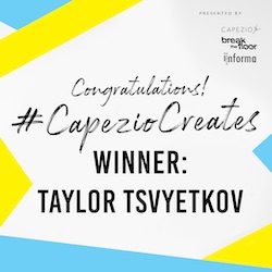 Capezio Creates Winner Taylor Tsvyetkov.