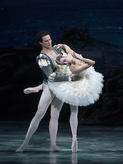 Devon Teuscher and Cory Stearns in 'Swan Lake'. Photo by Gene Schiavone.