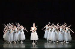 Devon Teuscher as Myrta in 'Giselle'. Photo by Gene Schiavone.