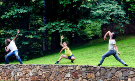 Stewart/Owen Dance and Melvin AC Howell on location at Trillium Arts. Photo by Tanja Kuic.