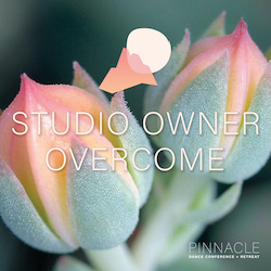 Studio Owner OVERCOME, a virtual conference.