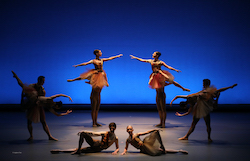 American Repertory Ballet in Ethan Stiefel's 'Overture'. Photo by Leighton Chen.