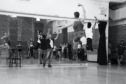 Igal Perry teaching at Peridance.