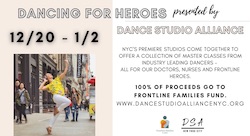 'Dancing for Heroes' presented by Dance Studio Alliance NYC. 