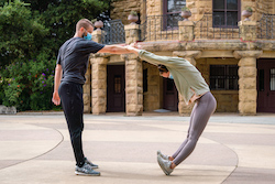 Alonzo King LINES Ballet's Madeline DeVries and Robb Beresford. Photo by Steve Disenhof.