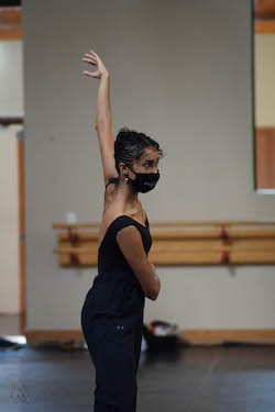 Ballet Hartford in rehearsal. 
Photo by Rachel Russell.