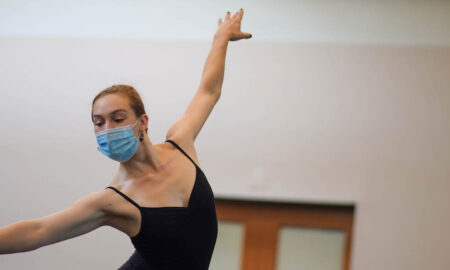 Ballet Hartford in rehearsal. Photo by Rachel Russell.