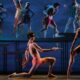 Kimberly Marie Olivier and Sean Bennett in Yuri Possokhov's 'Swimmer'. Photo by Erik Tomasson.