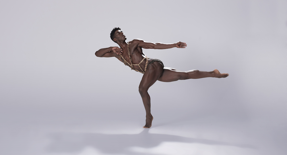 Lloyd Knight in Martha Graham's 'Circe'. Photo by Hibbard Nash Photography.