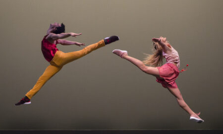 Lorenzo Pagano and Marzia Memoli in Troy Schumacher's 'The Auditions'. Photo by Marina Levitskaya.