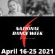 National Dance Week, April 16-25, 2021.