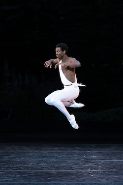 ABT's Calvin Royal III in George Balanchine's 'Apollo'. Photo by Christopher Duggan.